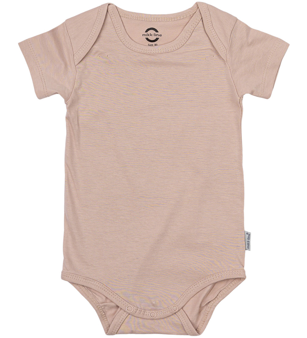 Mikk-Line Bodysuit s/s - 2-Pack - Adobe Rose
