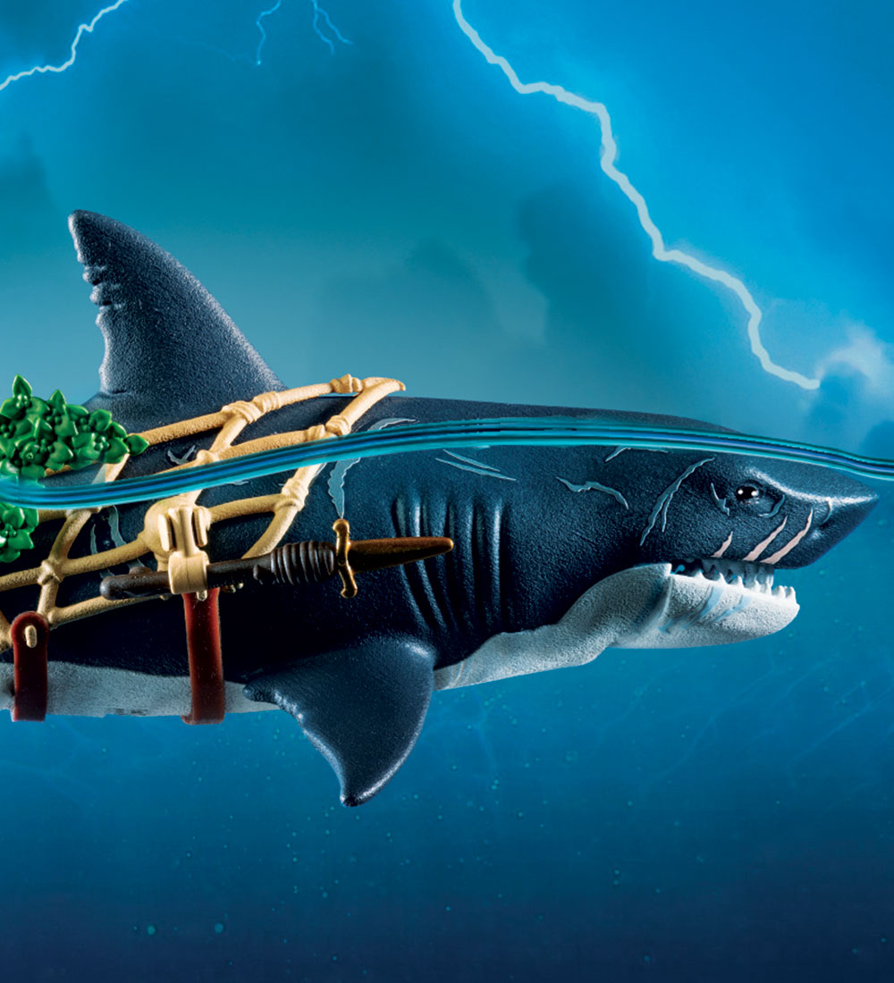 - Requin géant avec pirate Playmobil Pirates - 71793 - 21 Partie