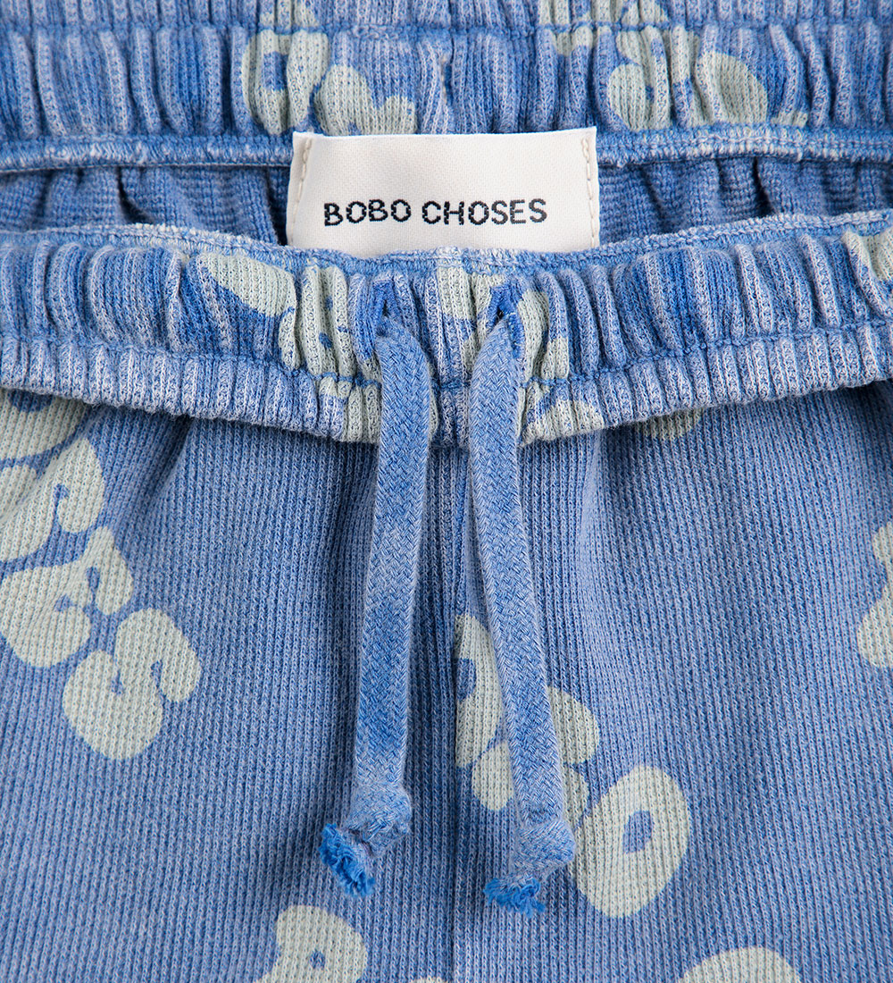 Bobo Choses Shorts - Rib - Vågigt - Blå