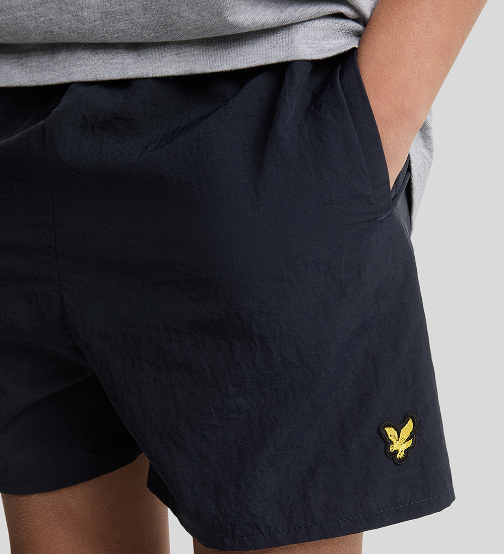 Lyle & Scott Sund stuttbuxur - Dark Dökkblátt