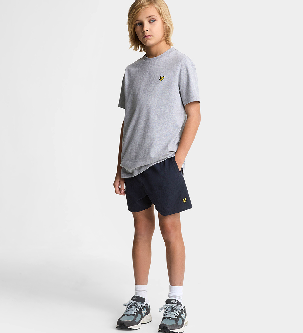 Lyle & Scott Sund stuttbuxur - Dark Dökkblátt