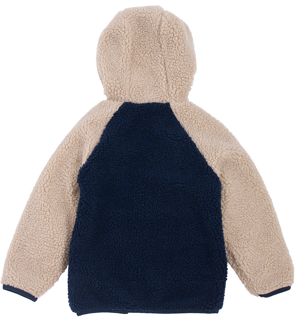 Viking Fleece Jacket - Reversible - Play - Navy/Beige