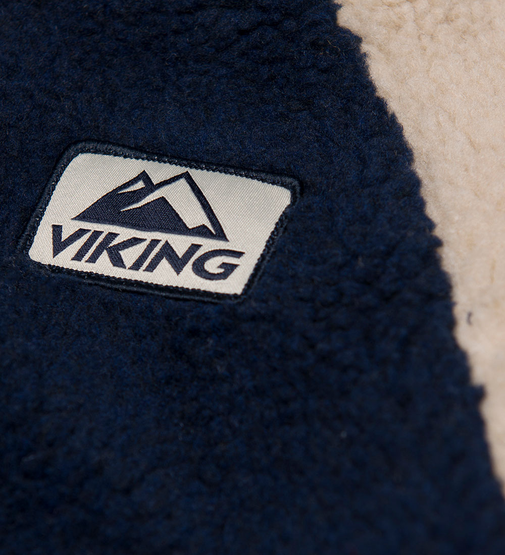Viking Fleece Jacket - Reversible - Play - Navy/Beige
