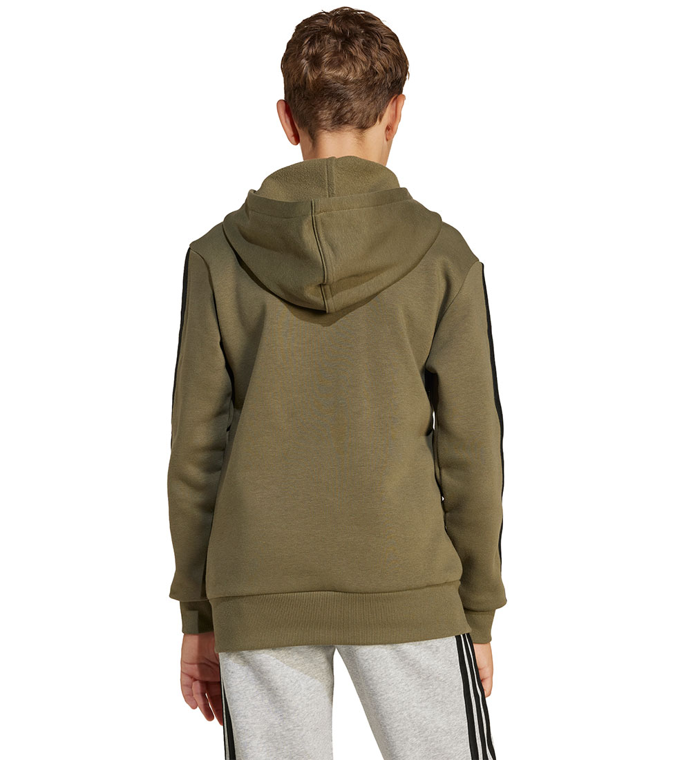 adidas Performance Cardigan - Olive Strata/Black
