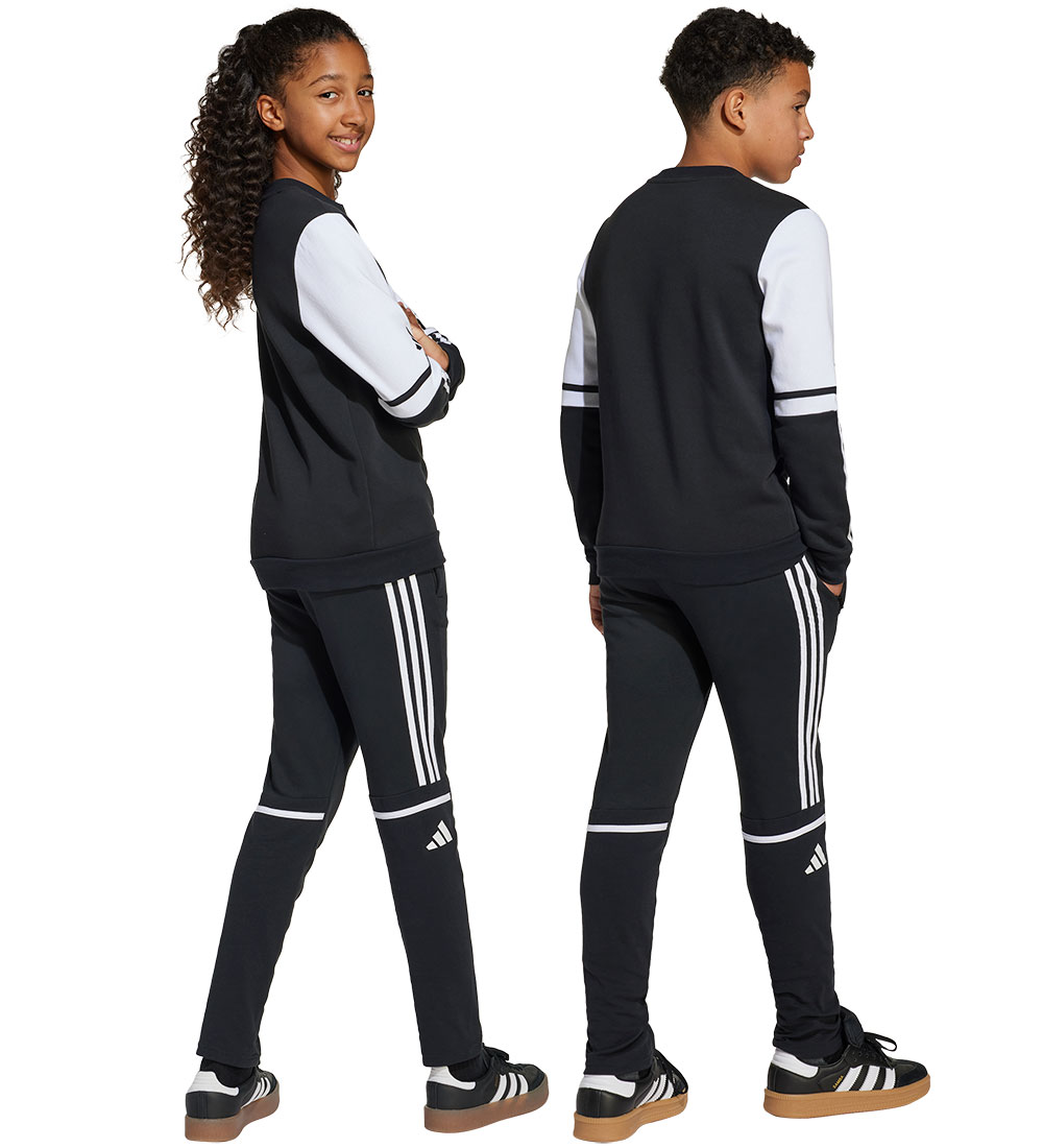 adidas Performance Jogginghosen - SQ25 - Schwarz m. Weiß