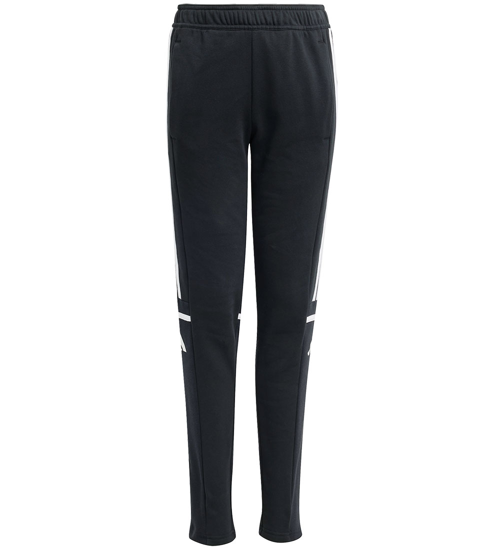adidas Performance Jogginghosen - SQ25 - Schwarz m. Weiß