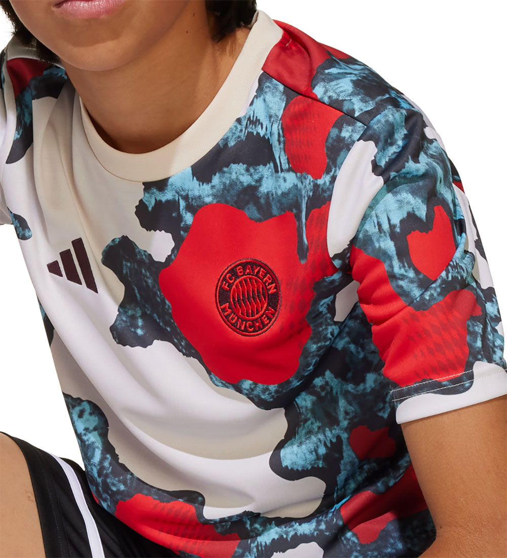 adidas Performance Fußballtrikot - FC Bayern Aufwärmshirt - Rot