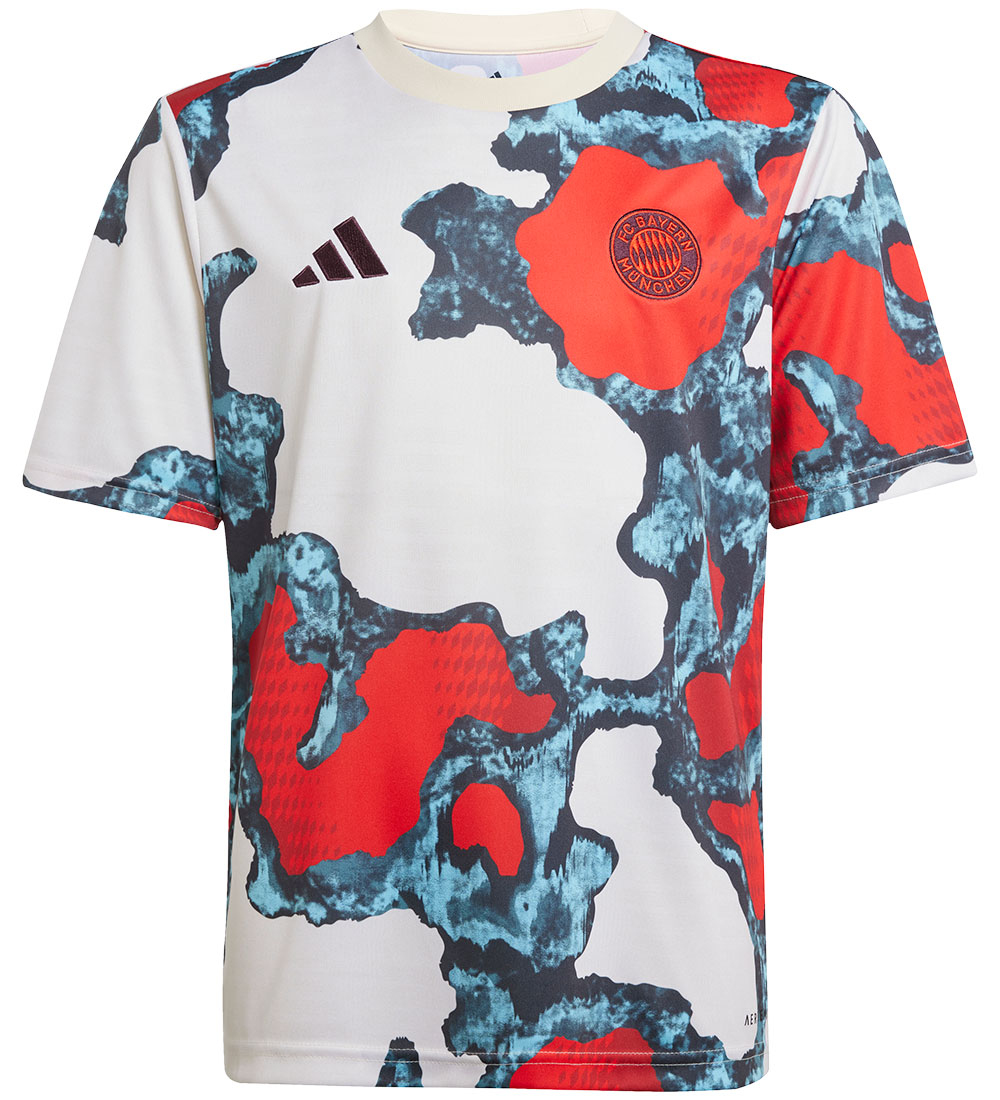 adidas Performance Fußballtrikot - FC Bayern Aufwärmshirt - Rot