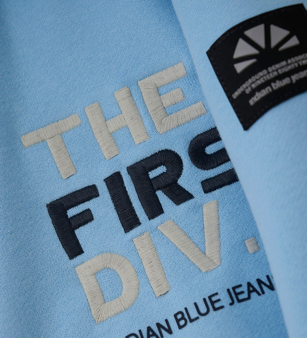 Indian Blue Jeans Hoodie - Blue Bell
