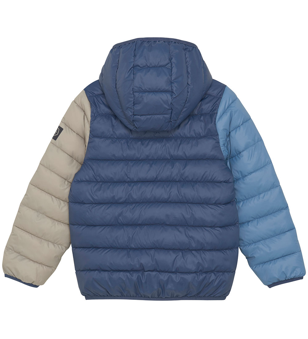 Color Kids Puffer Jacket - Vintage Indigo