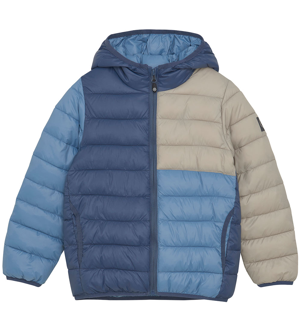 Color Kids Puffer Jacket - Vintage Indigo