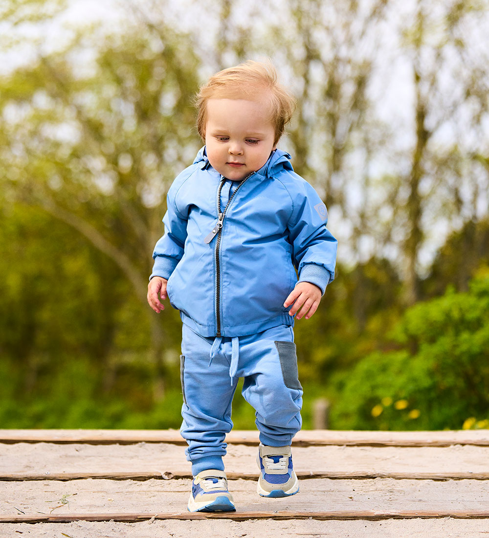 Color Kids Sommerjakke - Solid - Bleknet Denim