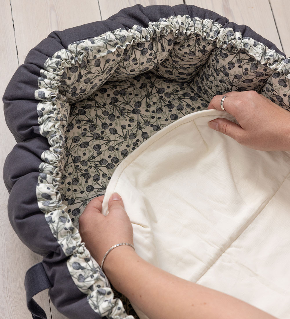 Sebra Mattress Protector - To Baby Nest - White