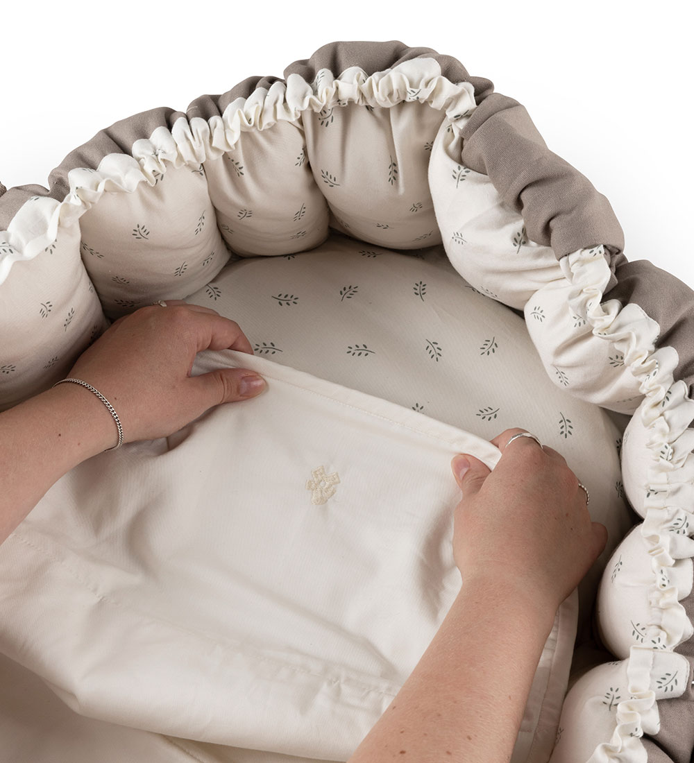 Sebra Mattress Protector - To Baby Nest - White