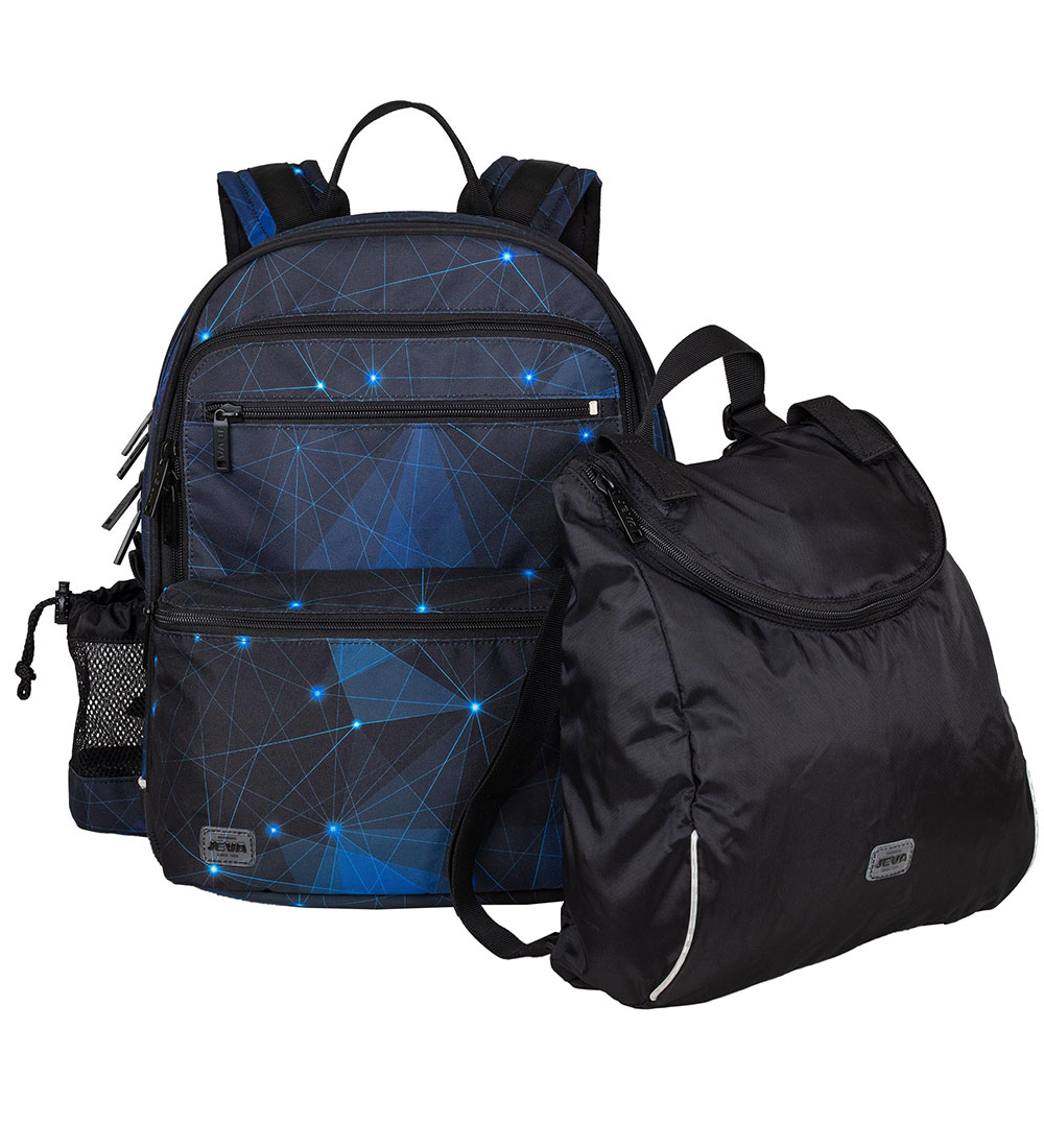 Jeva School Backpack - Square - Anton