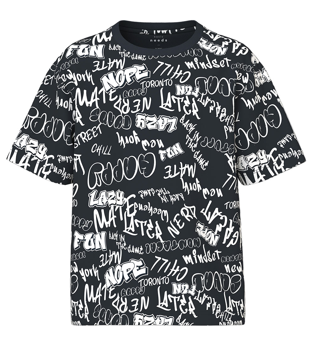 Name It T-Shirt - NkmVeldo 2er-Pack - Navy Blazer/Bright White