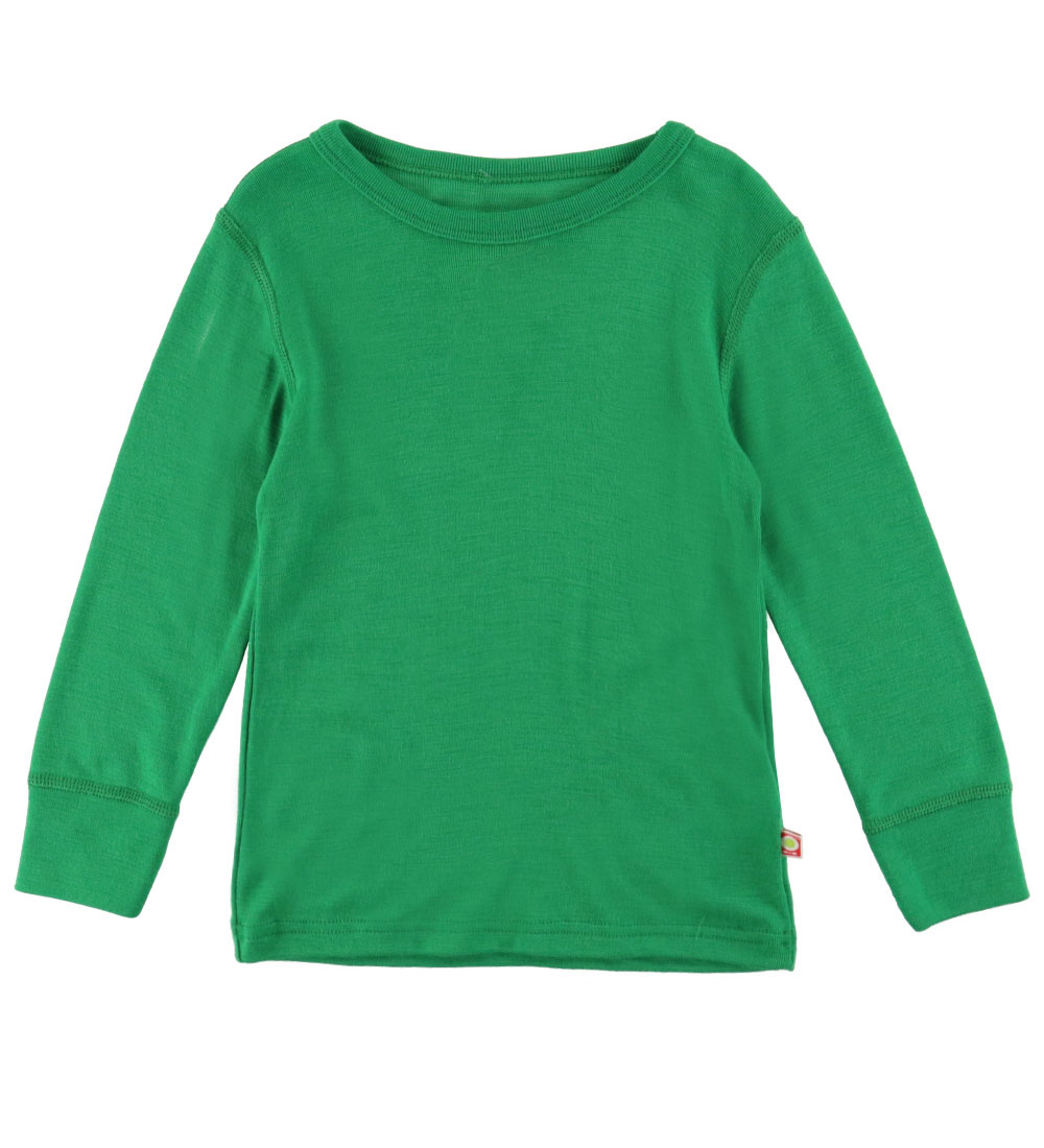 Katvig Blouse - Wool - Green