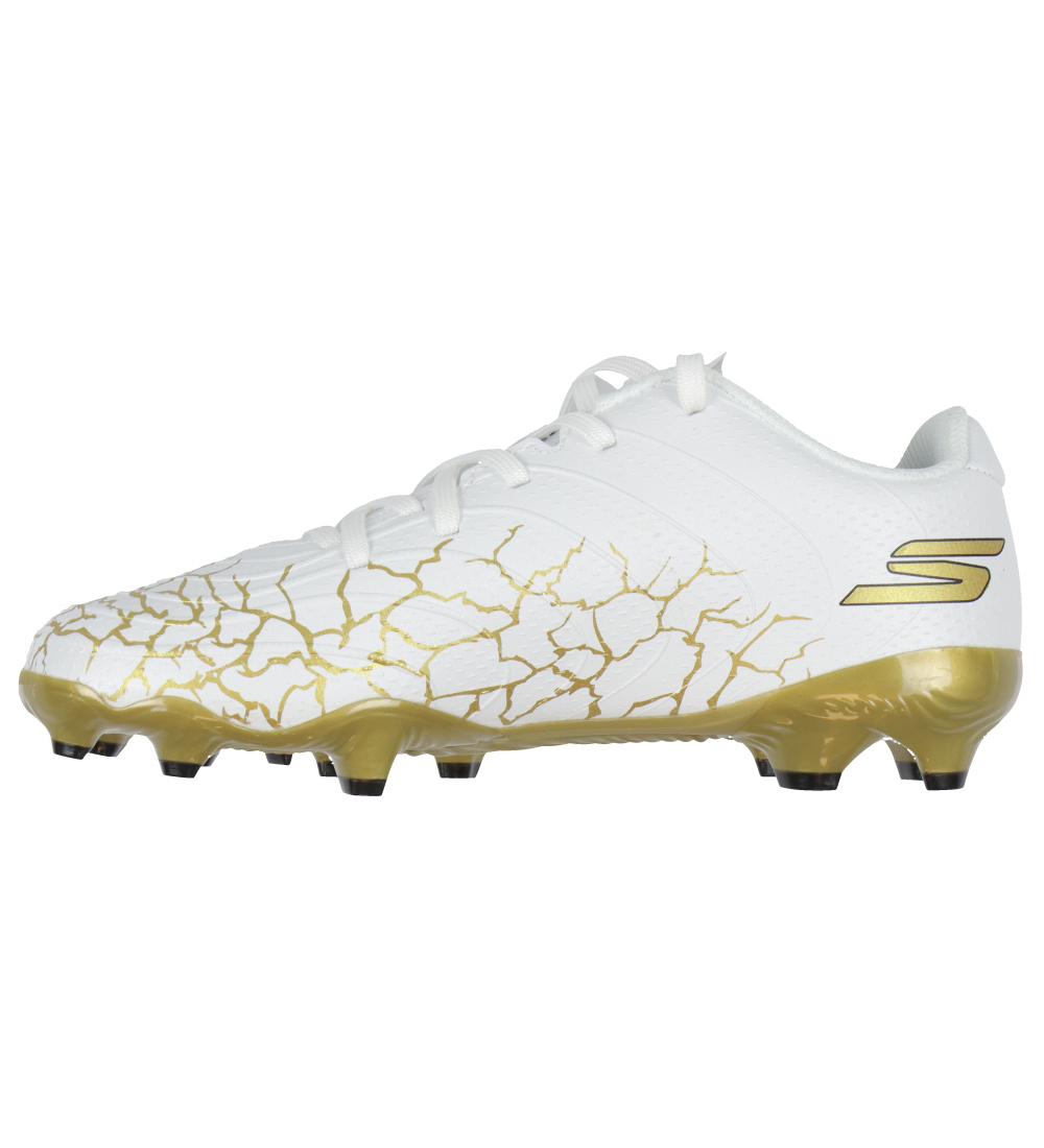 Skechers Fußballschuhe - Skx_1.5 Jr Jugend FG - Weiß/Gold