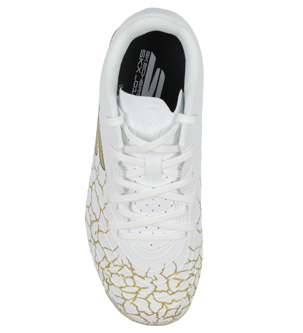 Skechers Fußballschuhe - Skx_1.5 Jr Jugend FG - Weiß/Gold