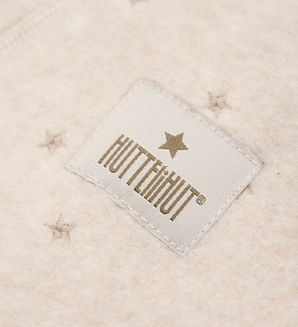 Huttelihut Schlupfmütze - Fleece - 2-lagig - Camel Melange m. St