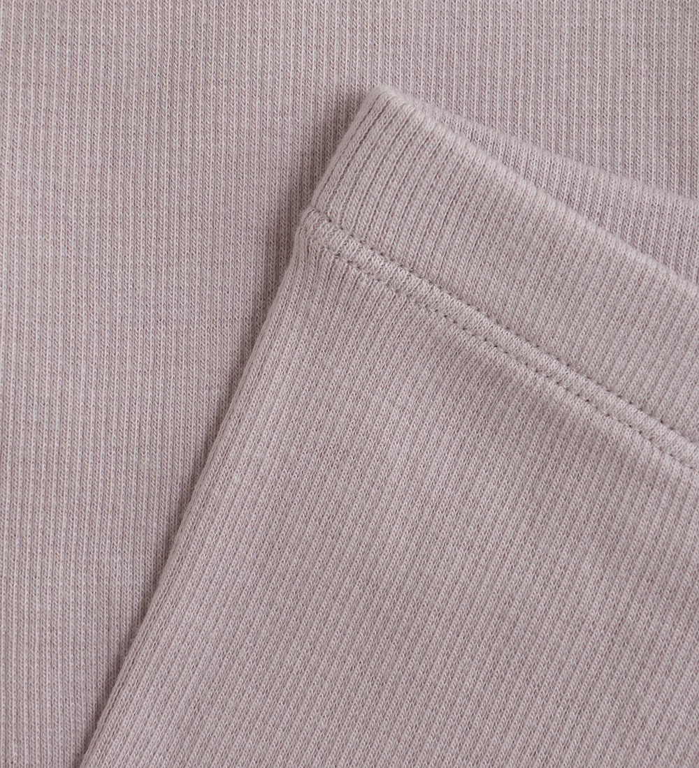 Leggings Huttelihut - Rib - Cloud Gris