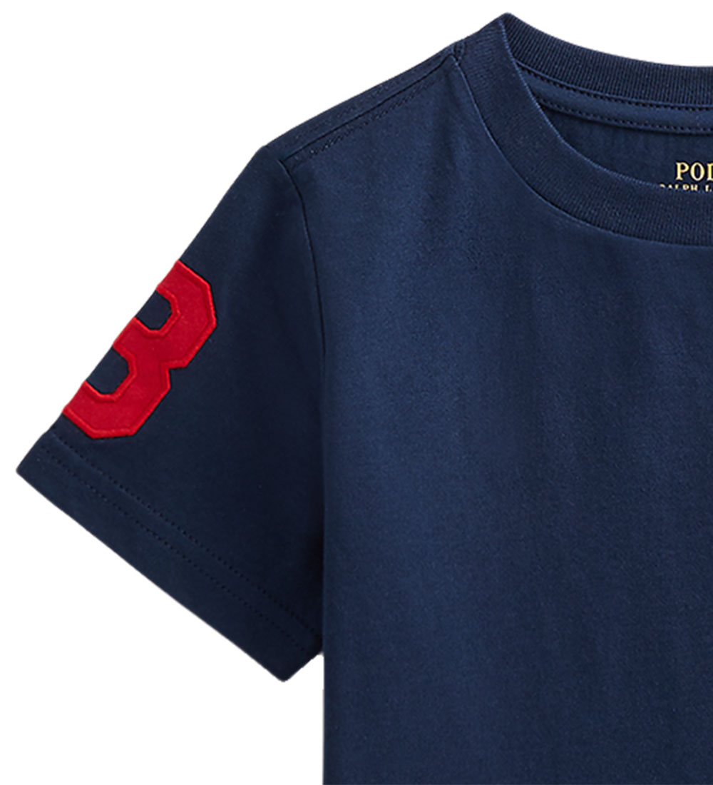 Polo Ralph Lauren T-Shirt - Navy m. Rot