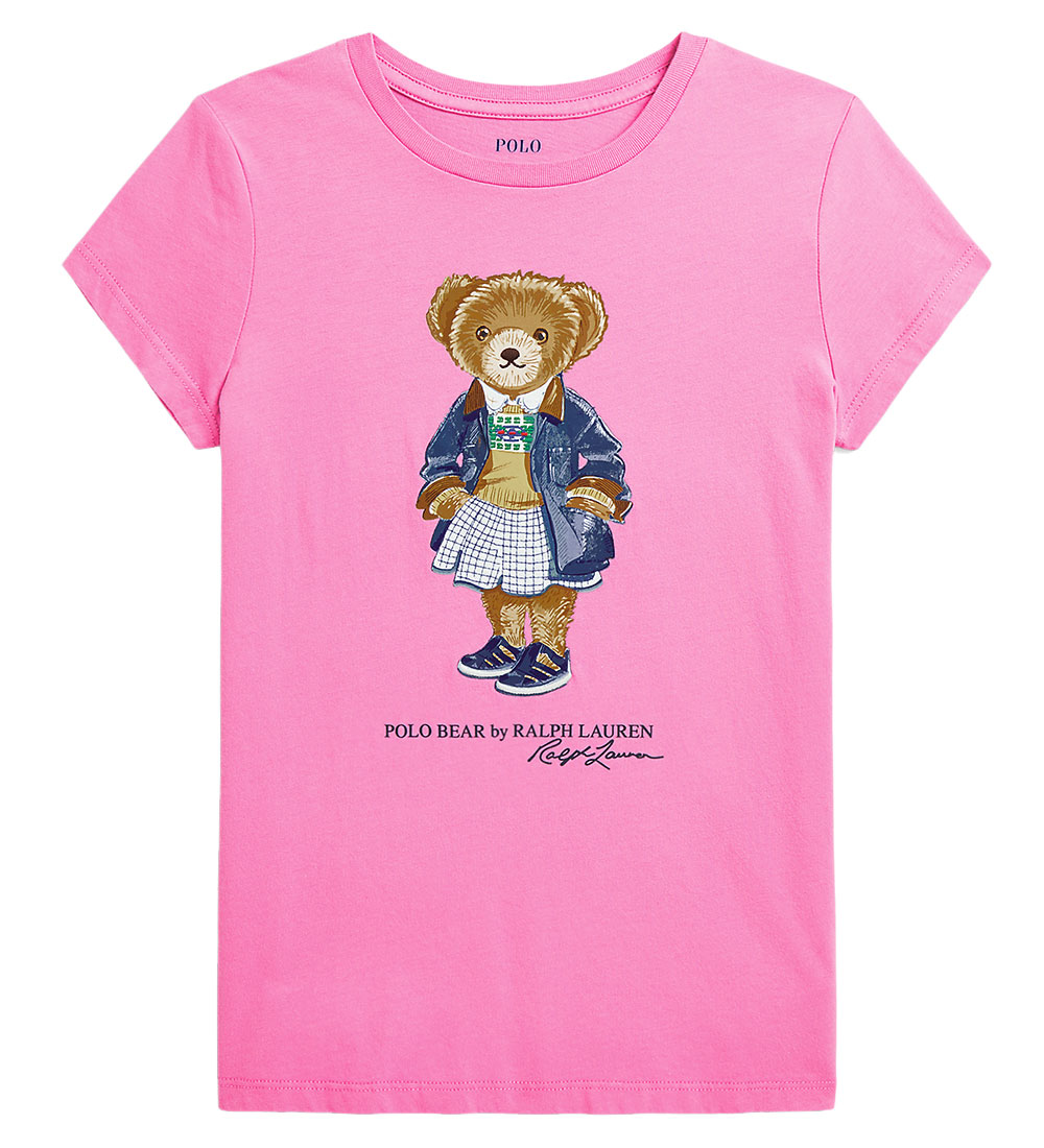 Polo Ralph Lauren T-shirt - Pink w. Soft Toy