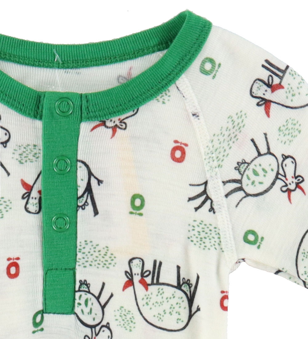 Katvig Jumpsuit - Wool - Off White w. Cows