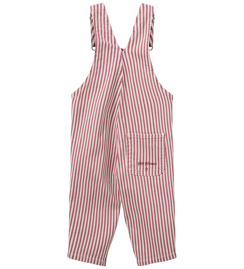 Sofie Schnoor Overalls - Denim - Larinsb - Red Striped