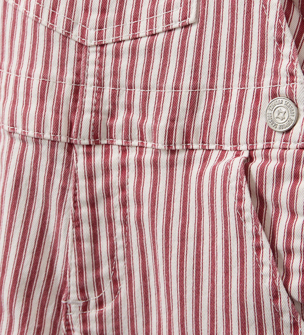 Sofie Schnoor Overalls - Denim - Larinsb - Red Striped