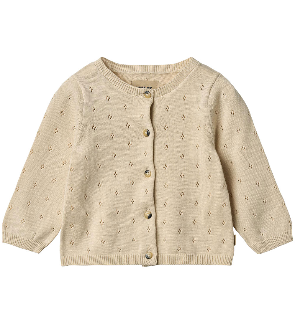 Wheat Cardigan - Knitted - Maia - Sandshell