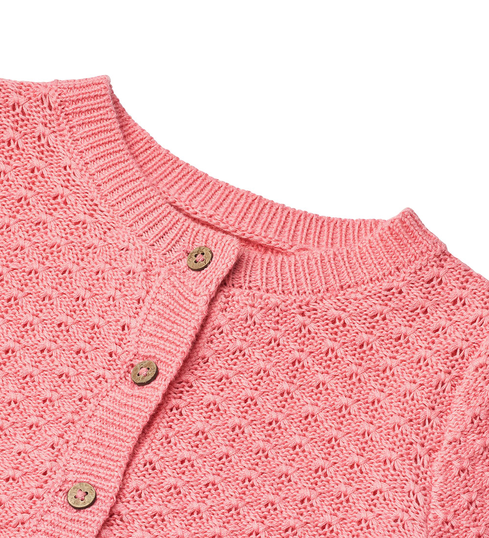 Wheat Cardigan - Knitted - Magnella - Flamingo Pink