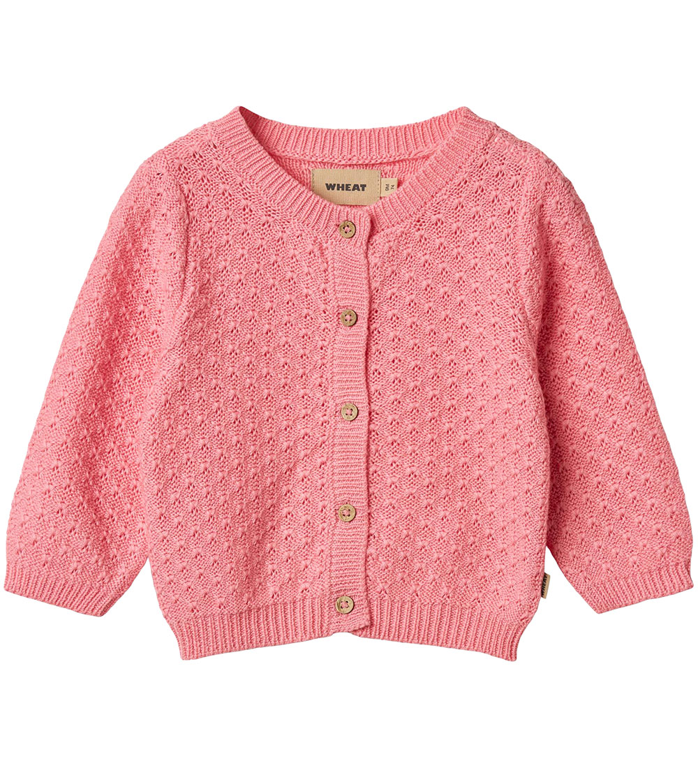 Wheat Cardigan - Knitted - Magnella - Flamingo Pink