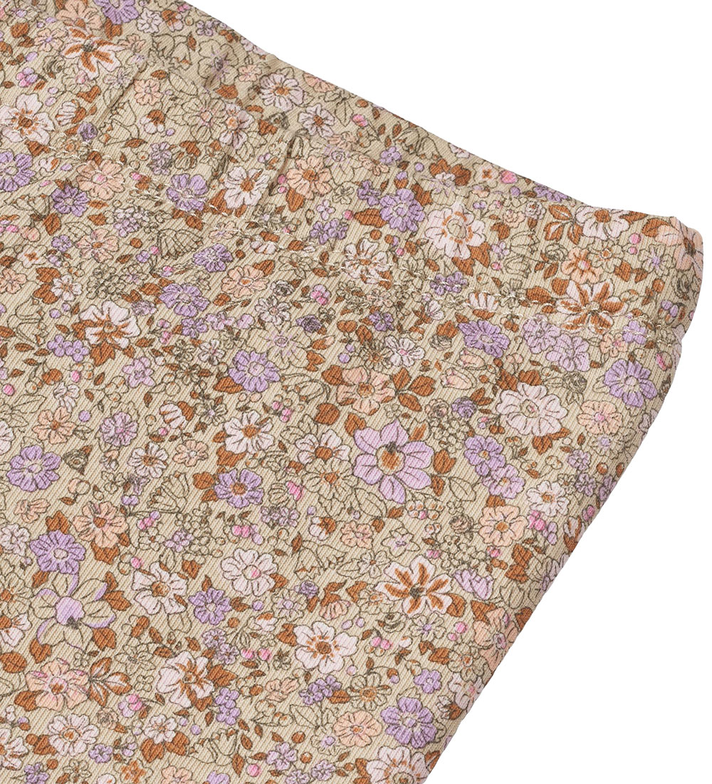 Wheat Leggings - Jules - Lilac Flower Meadow