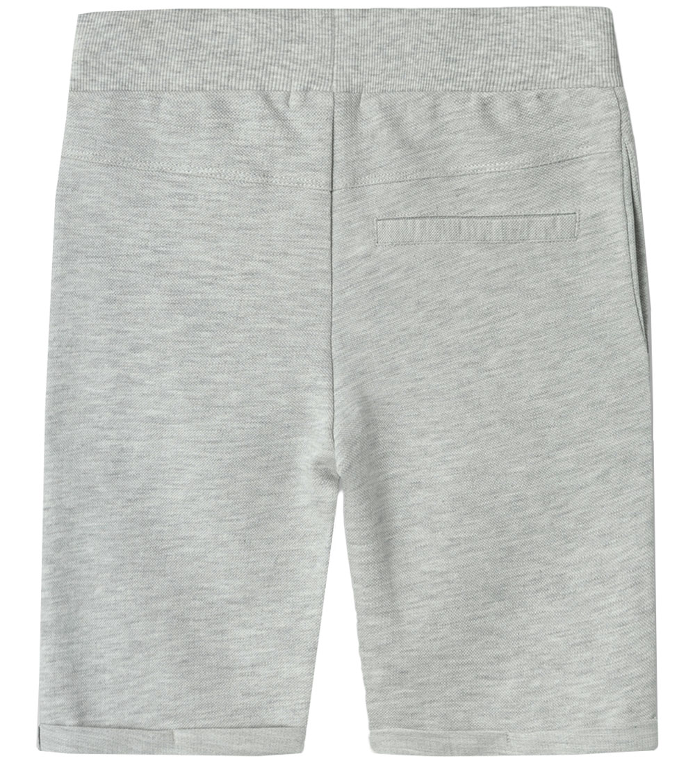 Name It Sweat Shorts - NkmVasse - Light Grey Melange