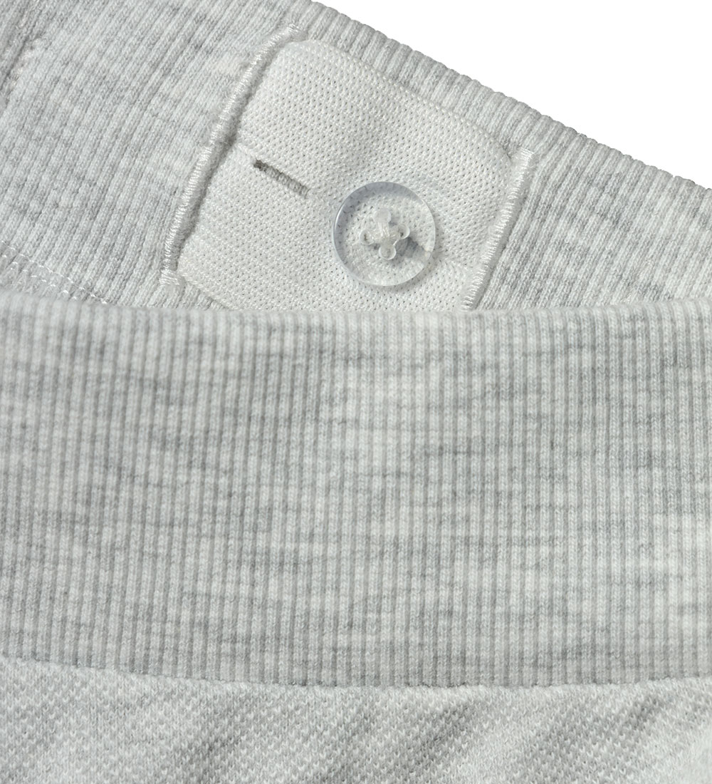 Name It Sweat Shorts - NkmVasse - Light Grey Melange