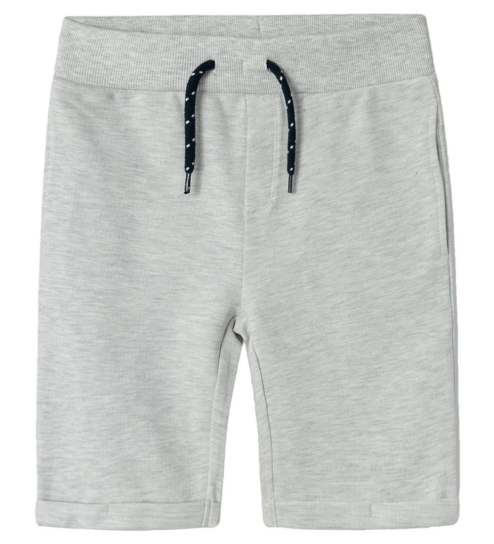Name It Sweat Shorts - NkmVasse - Light Grey Melange