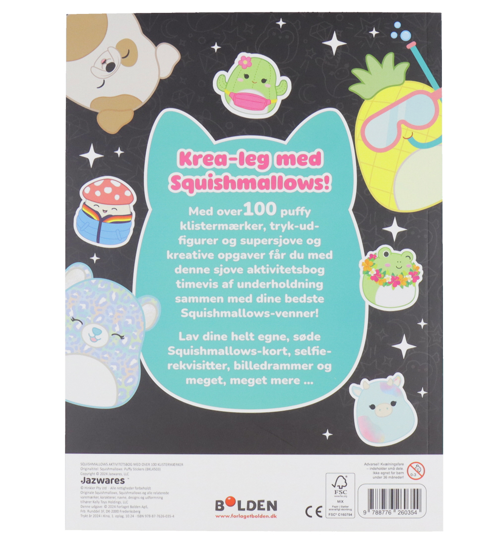 Forlaget Bolden Book - Squishmallows Activity Book
