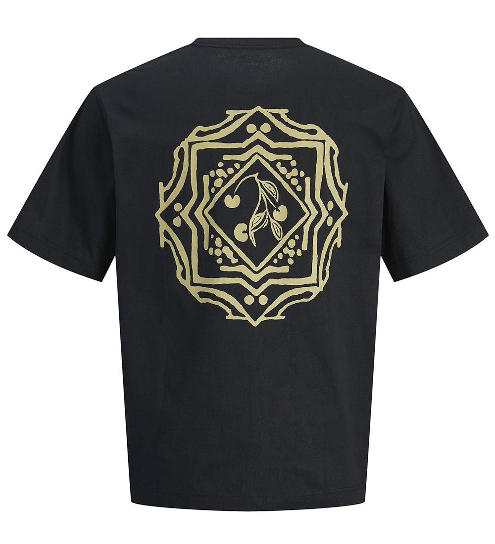 Jack & Jones T-skjorte - JorParos - Black/BANDANA