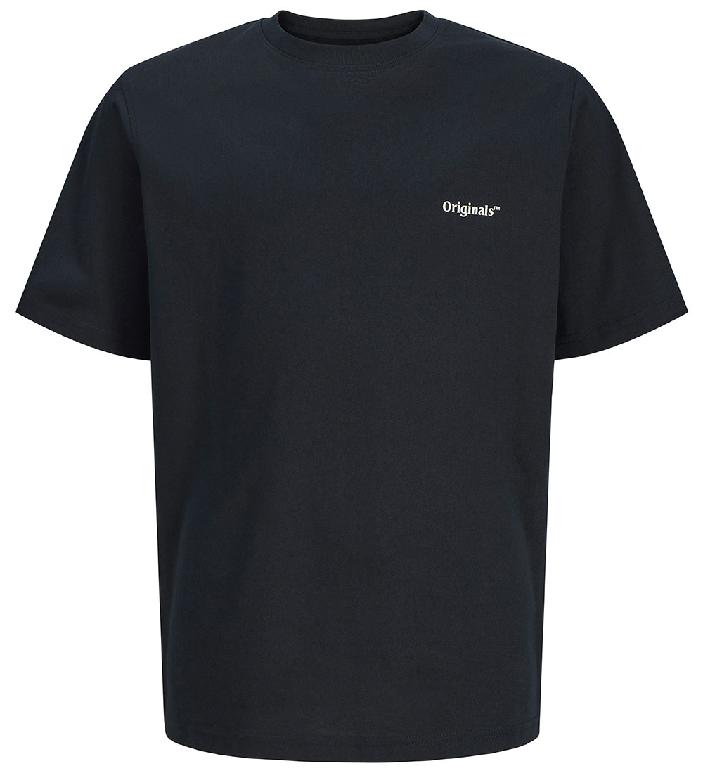 Jack & Jones T-shirt - JorParos - Black/Yellow CLAM