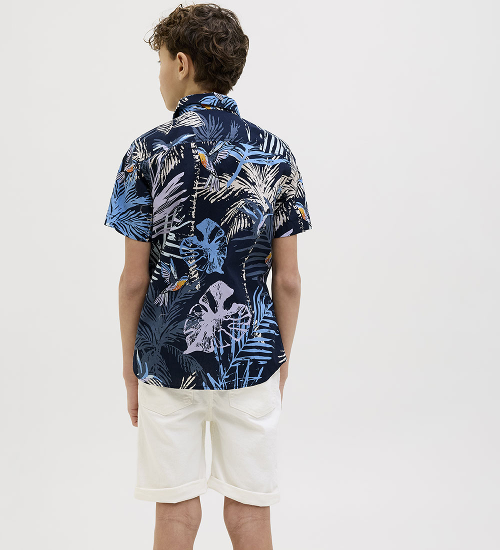 Jack & Jones Hemd - JjHawaii - Sky Captain