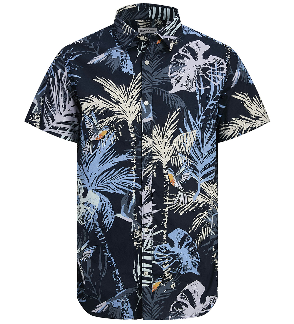 Jack & Jones Hemd - JjHawaii - Sky Captain