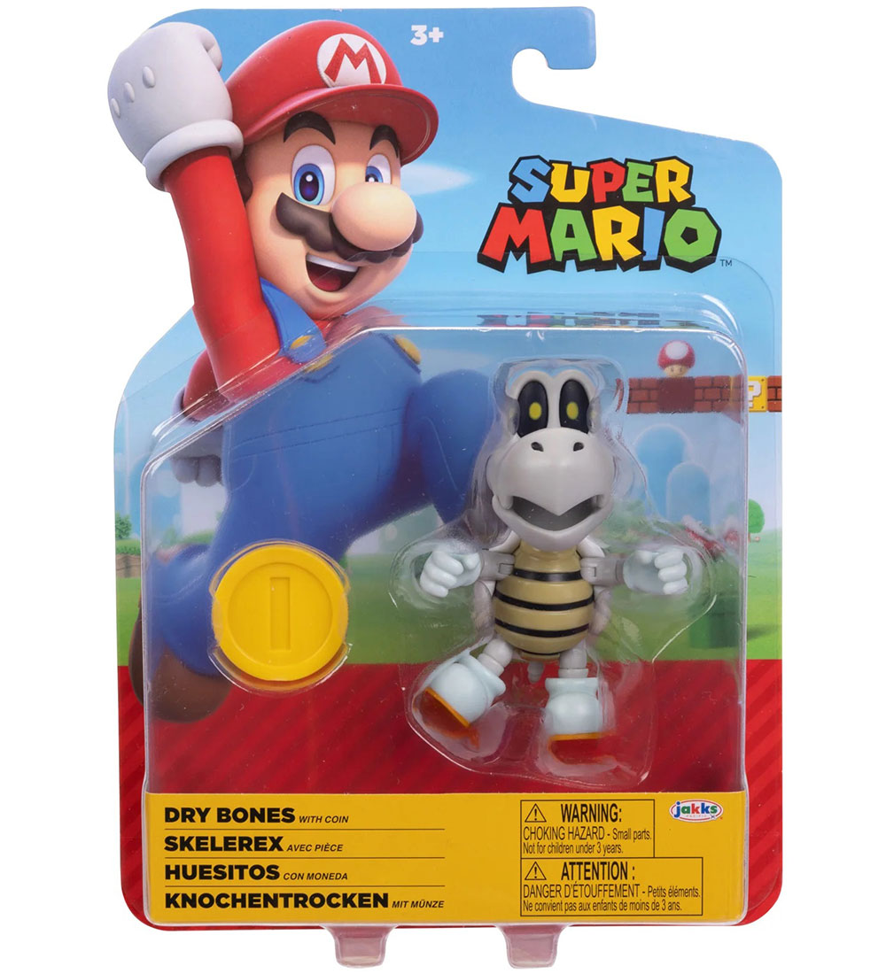 Super Mario Figuur - 8 cm - Dry Botten