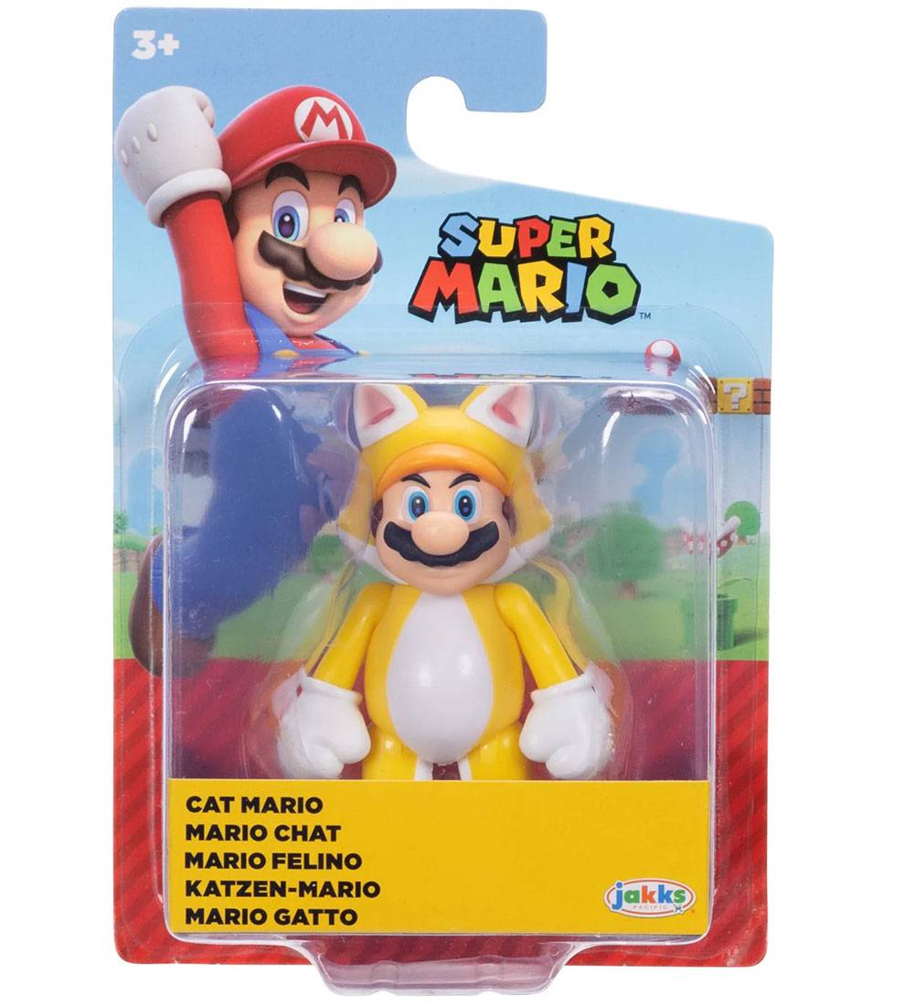 Super Mario Figure - 6 cm - CAT Mario