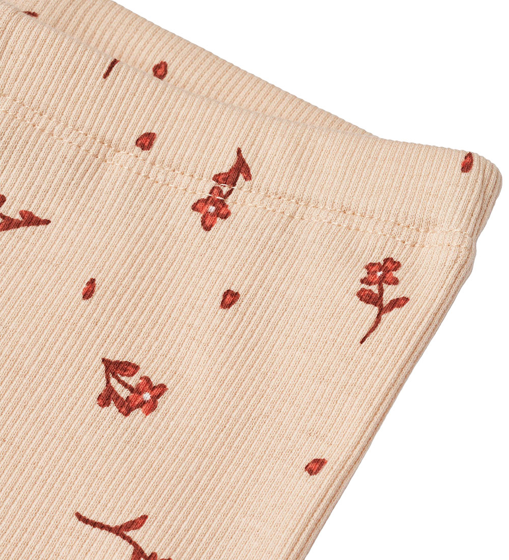 Wheat Leggings - Rib - Jules - Rose Wasserblumen