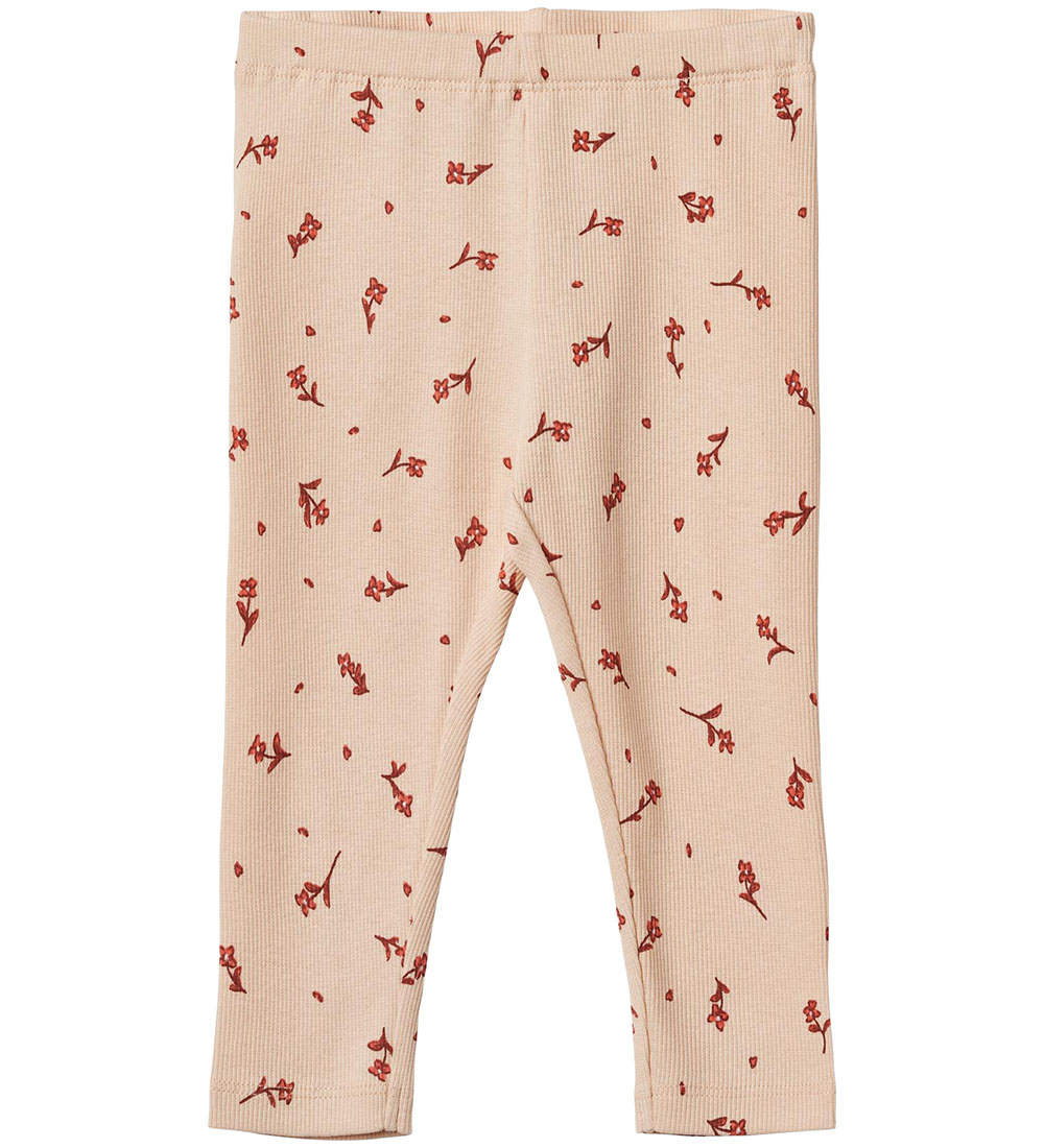 Wheat Leggings - Rib - Jules - Rose Wasserblumen