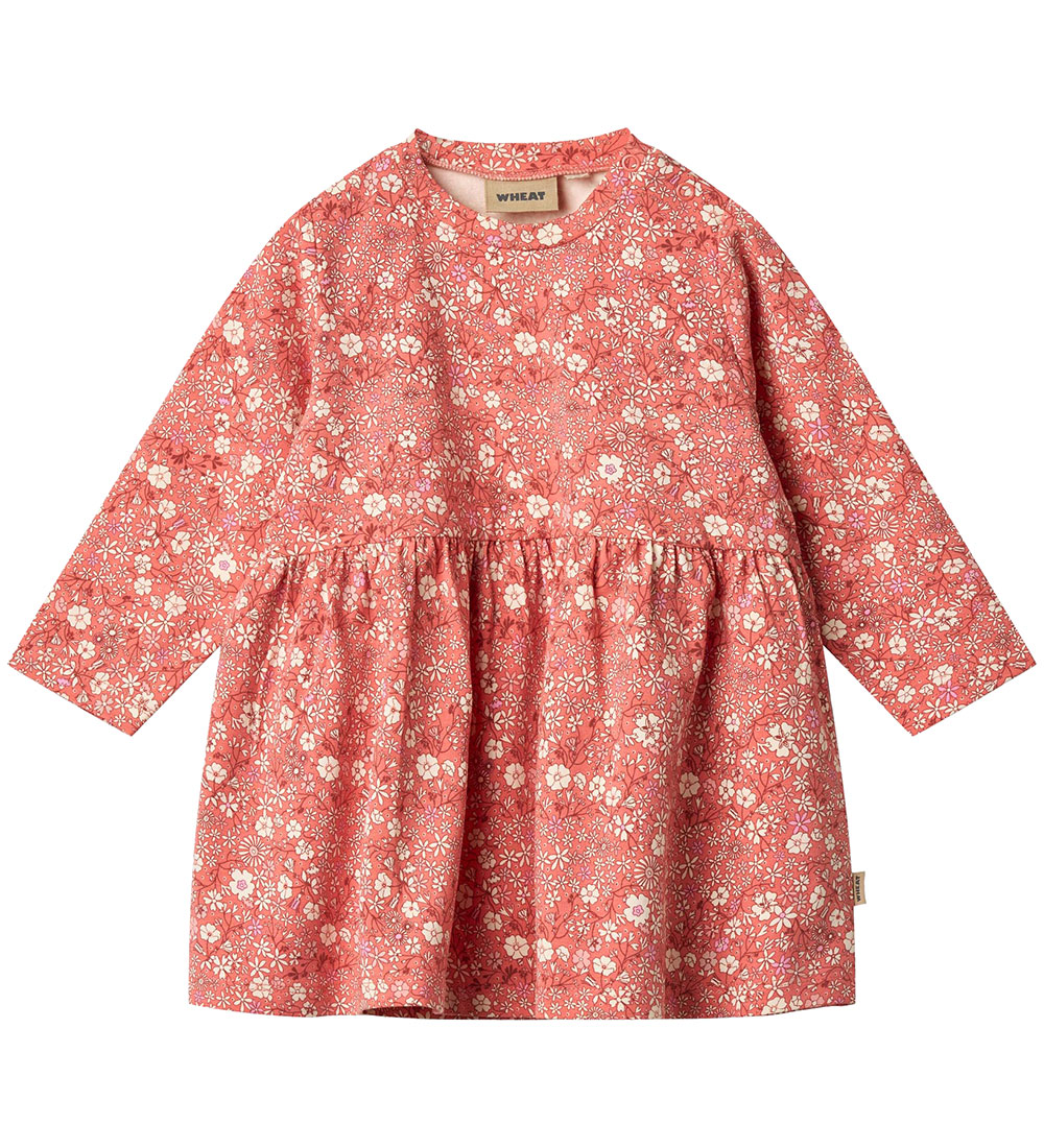Wheat Kleid - Sessa - Coral Blumen