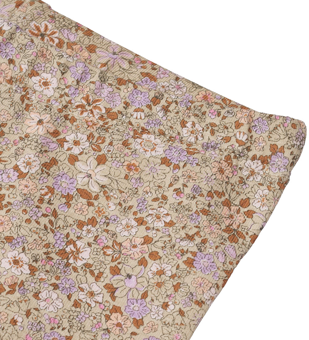 Wheat Leggings - Jules - Lilac Flower Meadow