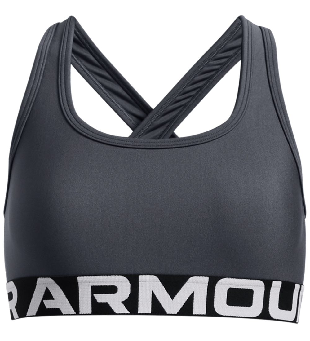 Under Armour Sports Tops- Crossback - Downpour Grey