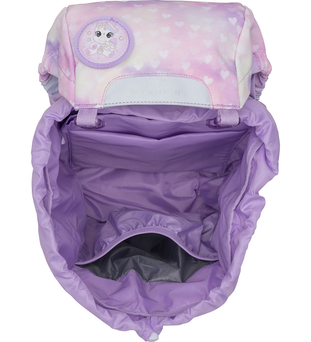 Beckmann School Backpack - Classic+ - Unicorn Princess - Purple